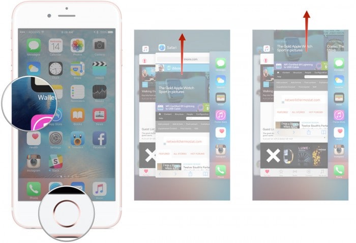 Lépjen ki az alkalmazásokból az iPhone összeomlásának elhárításához