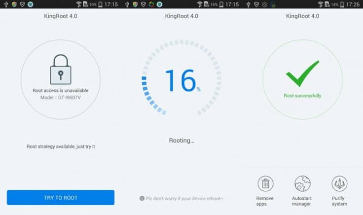 root samsung j5 kingroottal