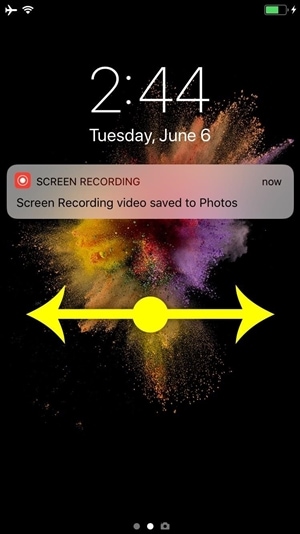 экран блокировки iphone с уведомлениями-новая функция уведомления iOS 11