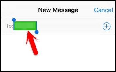 Разблокируйте iPhone с помощью пароля — коснитесь значка добавления