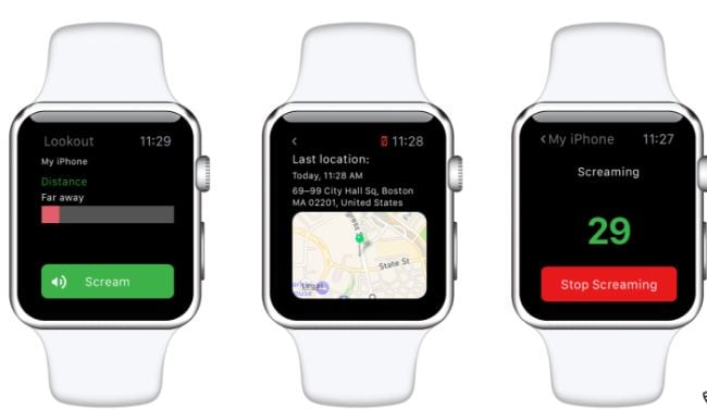 Apple Watch für 20 Sekunden klingeln lassen