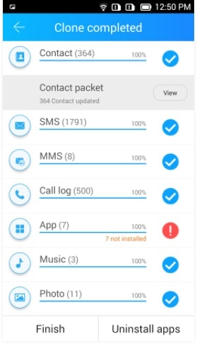 klona Android-telefon med cloneit