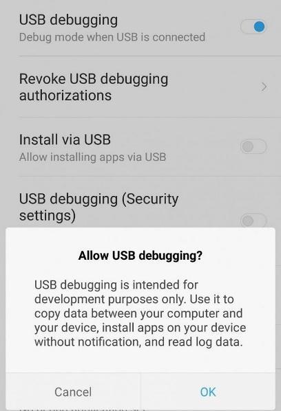 USB Debugging