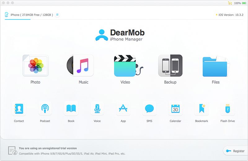 iphone dosya tarayıcısı - Dearmob iphone yöneticisi