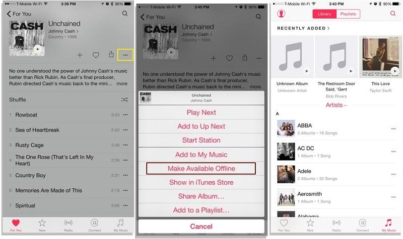 télécharger de la musique sur ipod depuis apple music