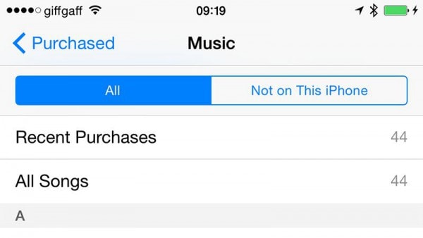zene megosztása iPhone-on az iTunes Store-on keresztül