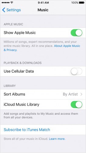 Apple 음악을 통해 iPhone 음악 공유