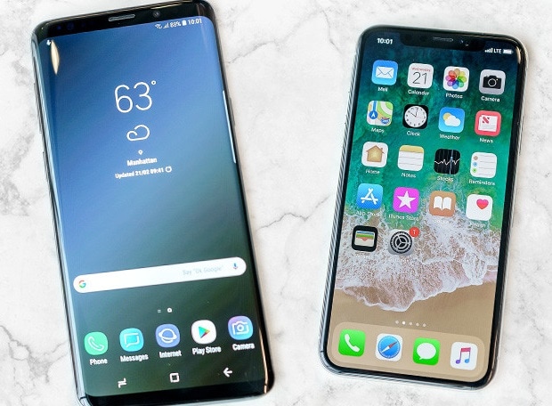 iphone x vs s9 性能