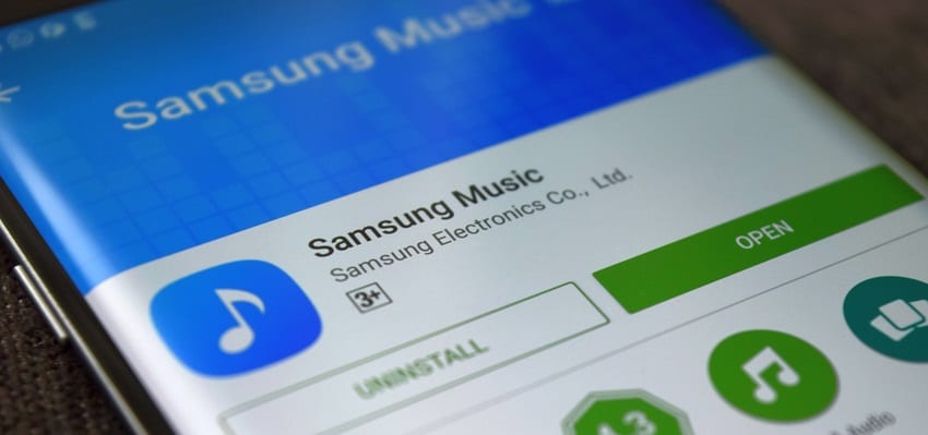 muziek-app voor S9/S20 - Samsung-muziek