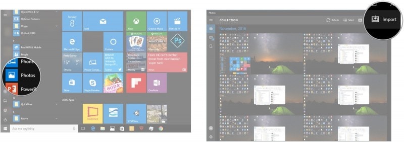 Fotos vom iphone auf windows 10 importieren