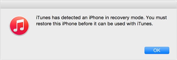 Το iTunes εντόπισε μια συσκευή σε λειτουργία DFU