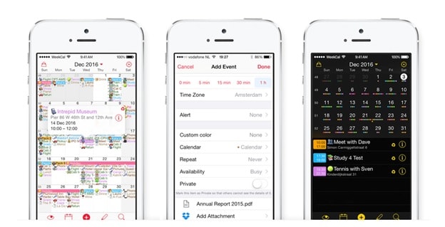 App calendario iPhone