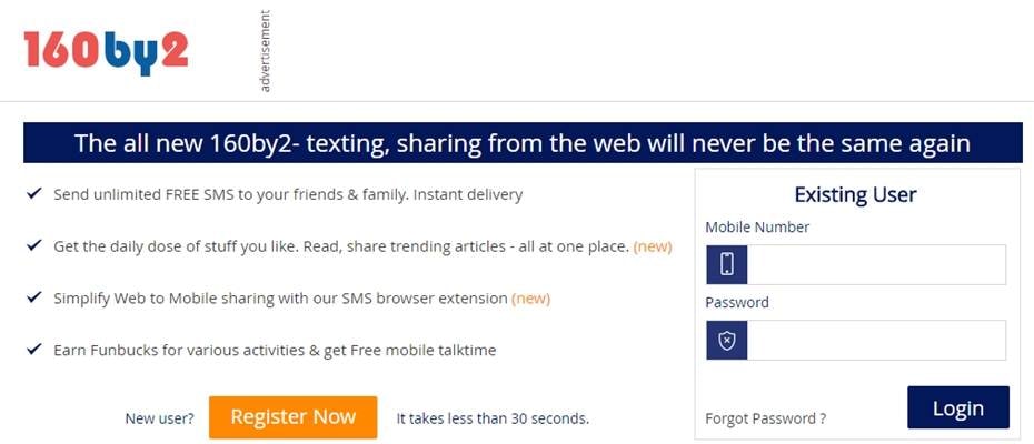 온라인으로 SMS를 보낼 수 있는 상위 10개 무료 SMS 웹사이트