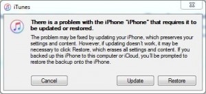 kuinka saada iPhone pois palautustilasta iTunesin avulla