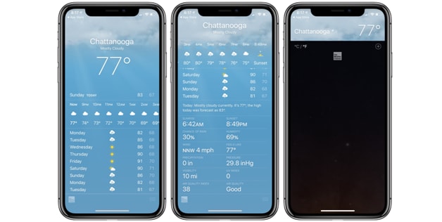 aplicativo de clima ios 1