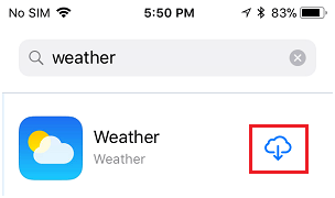 aplicativo de clima ios 10