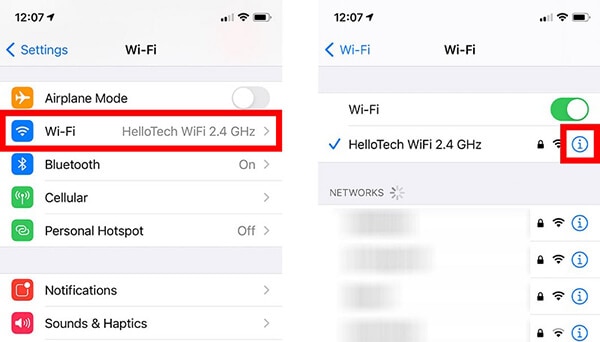 Nombre Wi-Fi