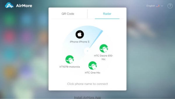 Android mit Mac verbinden: Airmore