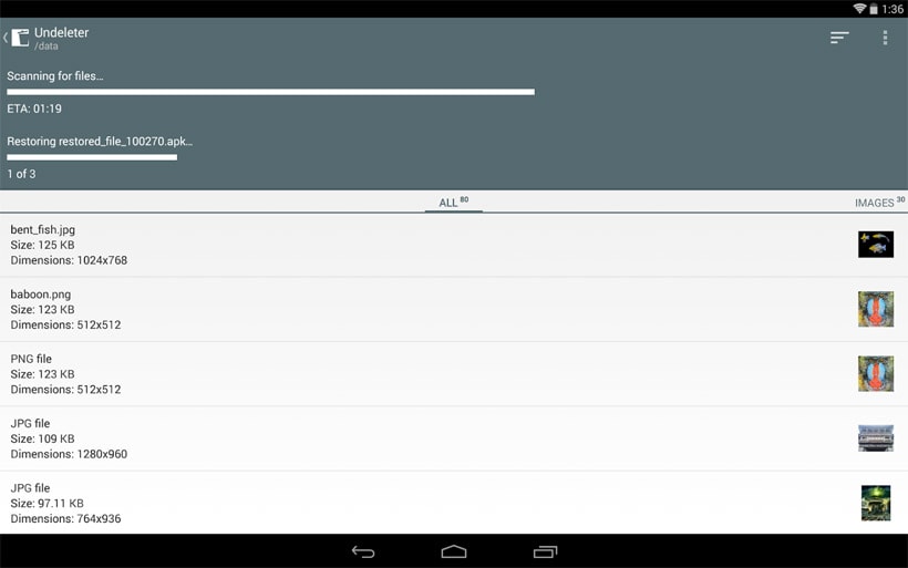 Android-tietojen palautusohjelmiston lataus