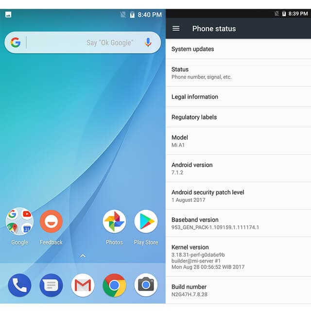 mise à jour android 8 oreo - 2ème étape