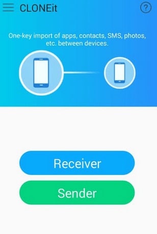 android til android dataoverføring app-Cloneit