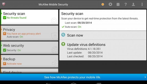 Top 4 des outils de suppression de virus Android