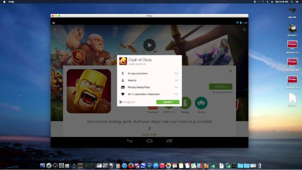 Führen Sie Android-Apps auf dem Mac aus: Android