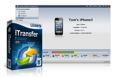 Alkalmazások átvitele iPadről iPadre - Leawo iTransfer