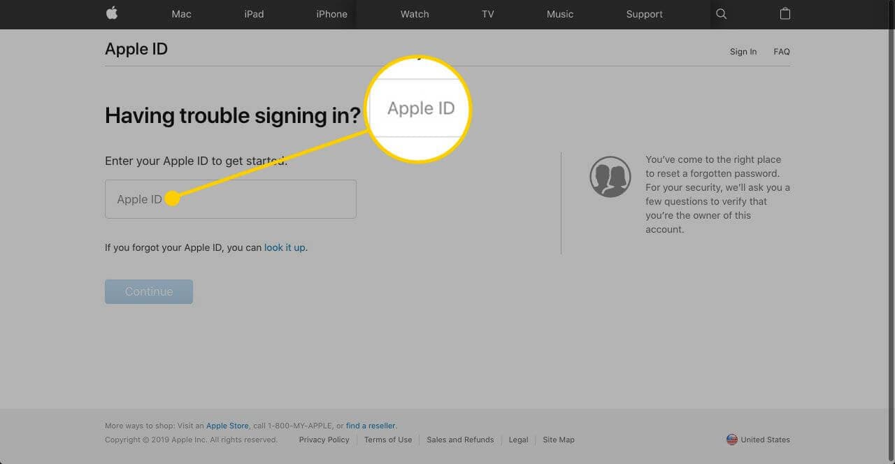 Apple-ID inaktiverat snabbt sätt 3