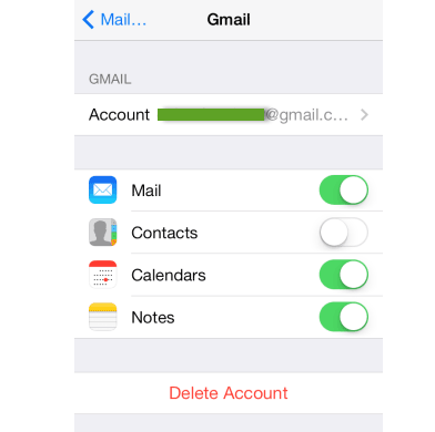 hvordan sikkerhetskopiere iPhone-notater til Gmail