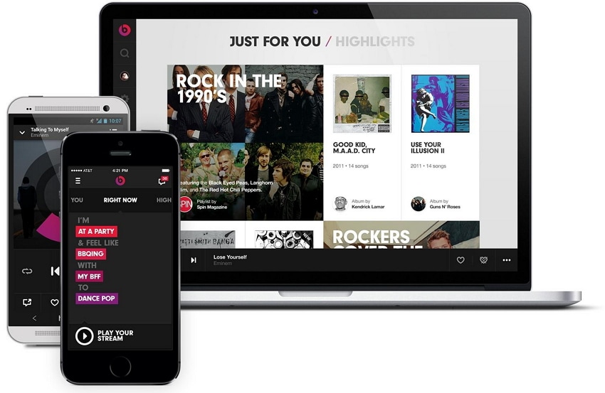 Másoljon zenét az iPhone App alkalmazásból az iTunes-Beats Music alkalmazásba