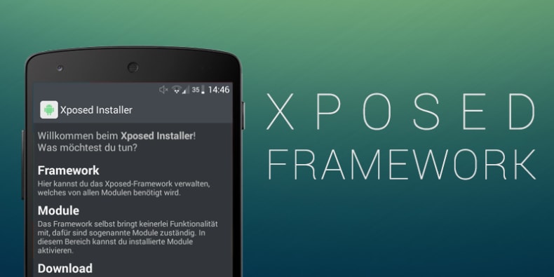 Bästa apparna för att rota Samsung Note 8-Xposed Framework