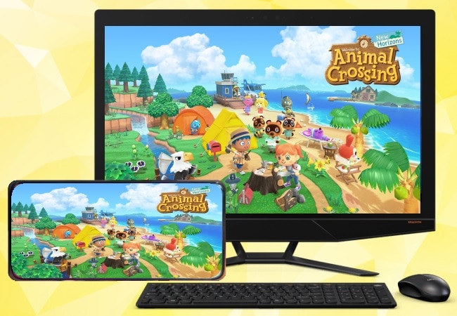 Animal Crossing spelen op pc via miracast