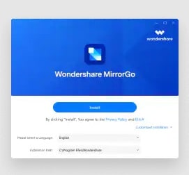 download og installation af mirrorgo