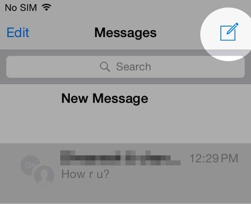 Bedste måder at sende gruppebeskeder med Android eller iPhone - Skriv ny besked
