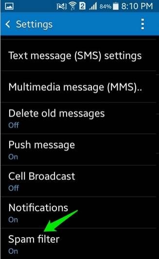Bloquee los mensajes de spam en su Android y iPhone