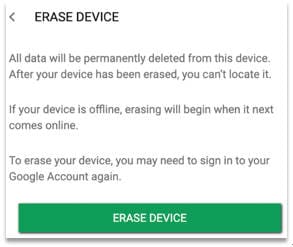 bypassa il blocco Android Gestione dispositivi Android