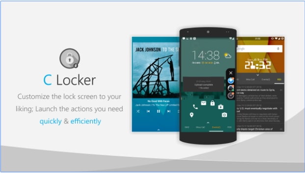 odblokuj aplikacje dla Androida-C Locker Pro