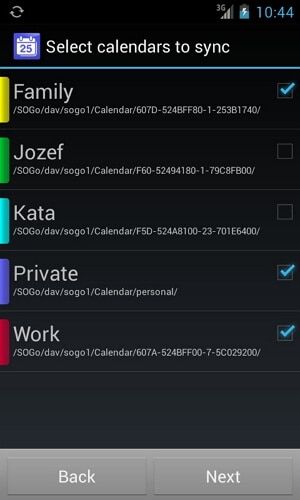 Android sync manager til windows