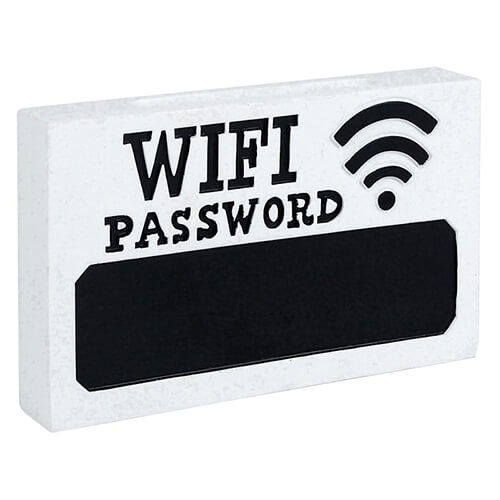trova e cambia la password wifi