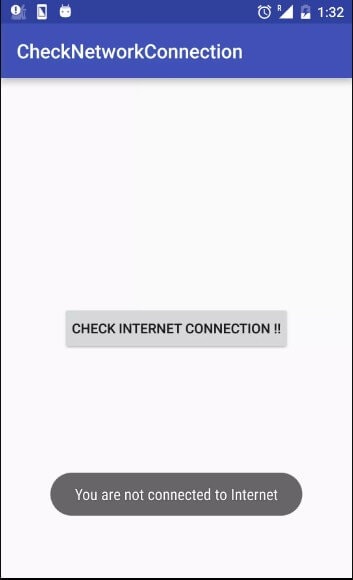 internetverbinding controleren