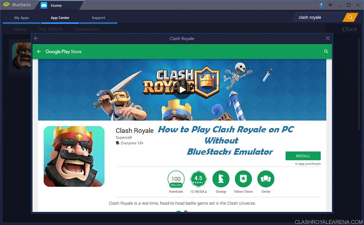 clash royale na pc 1