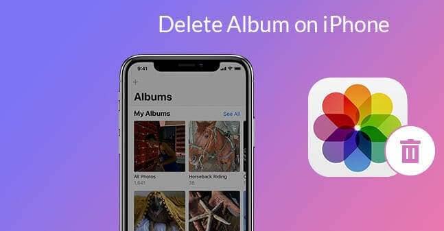 kuinka poistaa albumeja iPhonessa