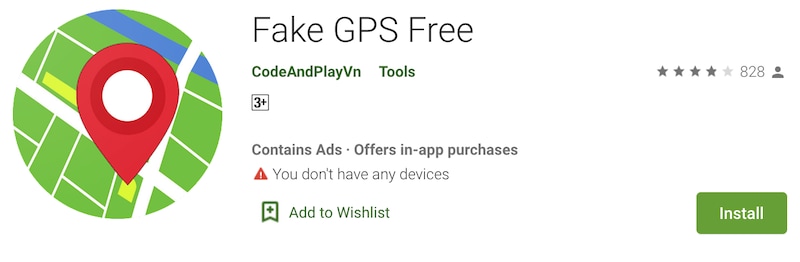 가짜 GPS 무료 앱