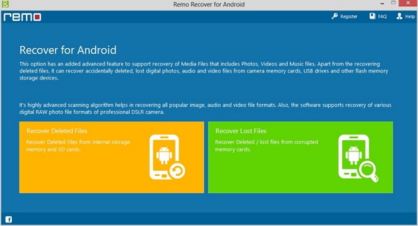 καλύτερο εργαλείο ανάκτησης Android whatsapp: remo