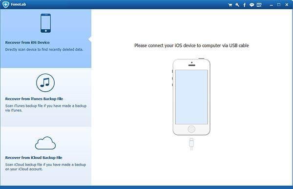 Aiseesoft Fonelab iPhone-tietojen palautusohjelmisto