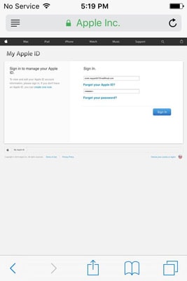 Cambie su cuenta de iCloud ID de Apple