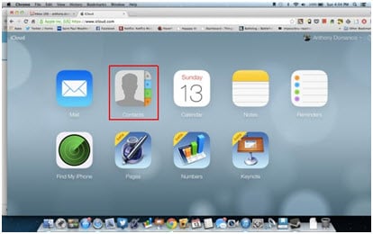 Transferir contatos do iPhone para o Gmail usando o iTunes