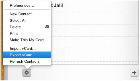 انقل جهات اتصال iPhone إلى Gmail باستخدام iTunes