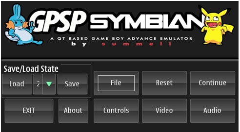 Emulatory gba-GPSP Emulator